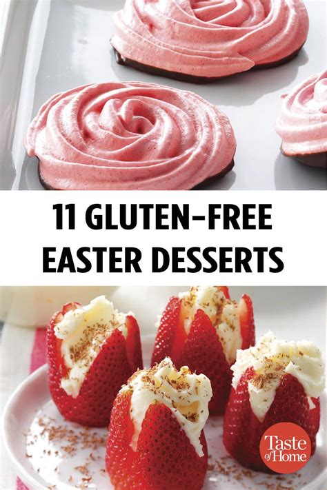 gluten free desserts for easter dinner